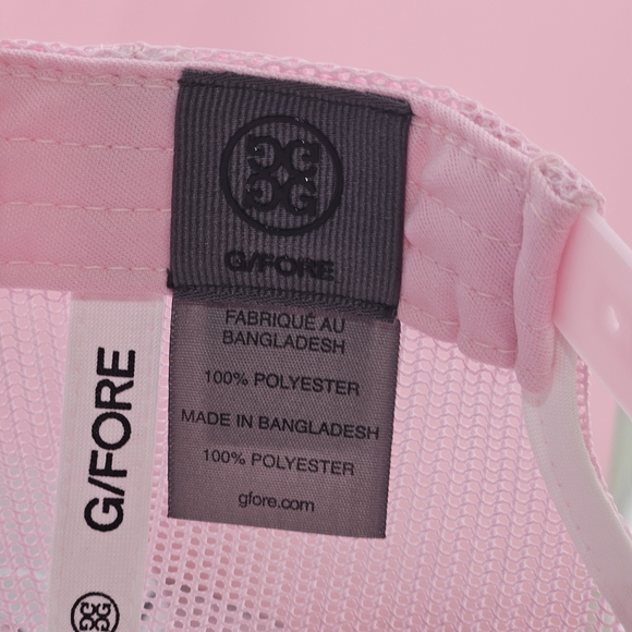 G/FORE Trucker Hat Cap Blush Pink California LA Vacation Golf Outdoor Summer main image 4